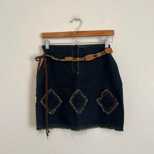 Mini Denim Skirt
